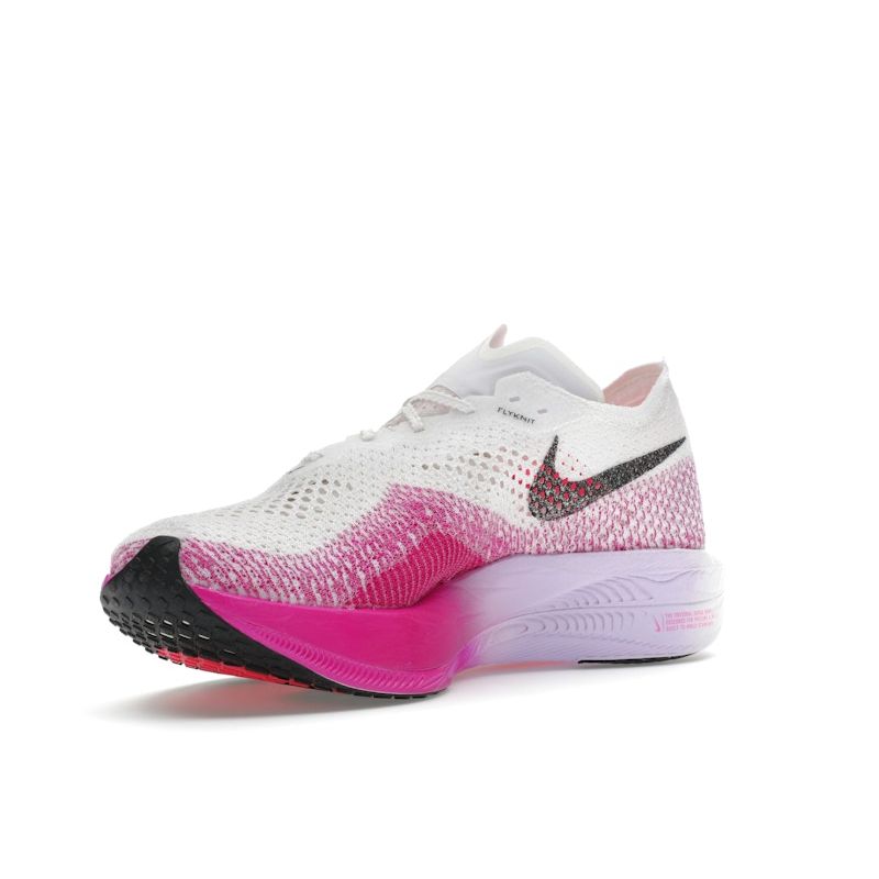 Nike ZoomX VaporFly Next% 3 White Vivid Purple Unisex Sneakers Purple-Agate Black DV4129-104