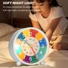 Creative Metal Alarm Clock Colorful Dual Bell Children Learning Clock Wake Up Clock Student Use