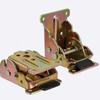 Steel Construction Self-Locking Hinge 90 Degree Folding Furniture Brackets  Bed Leg Support