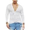 Nuova Maglietta Casual alla Moda da Uomo Traspirante in Tessuto Trasparente