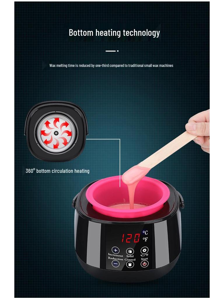 Mașină electrică de topit ceară depilatoare cu ceară de albine pentru uz casnic
