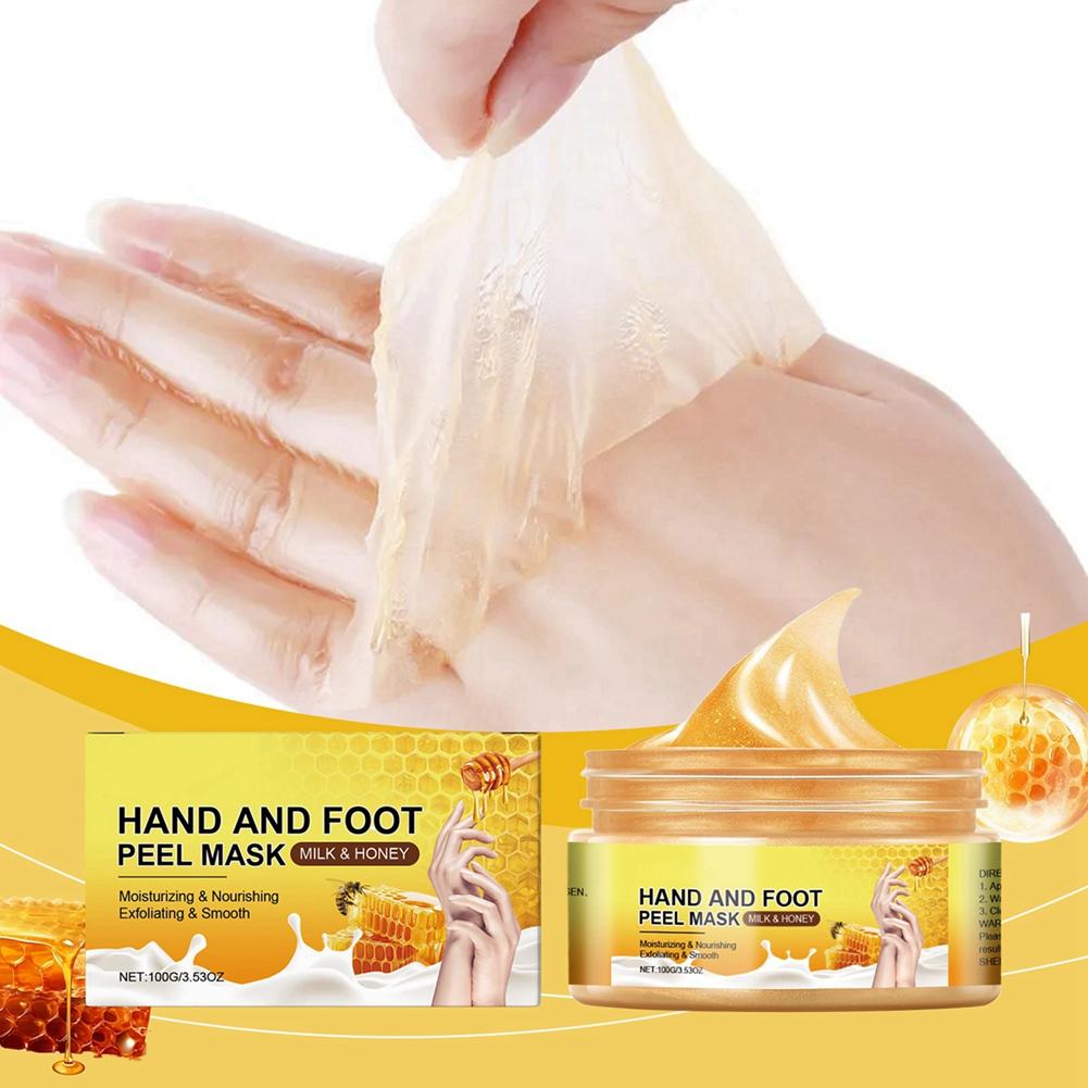 Milk Honey Hand and Foot Peel Mask Moisturizing Nourishing Smooth