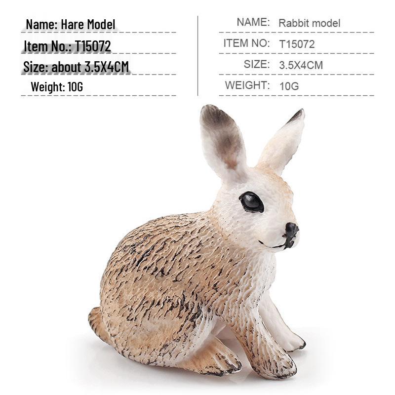 Cross-Border Farm Animal Miniature Model Set: Chickens, Ducks, Geese, Cows, and More