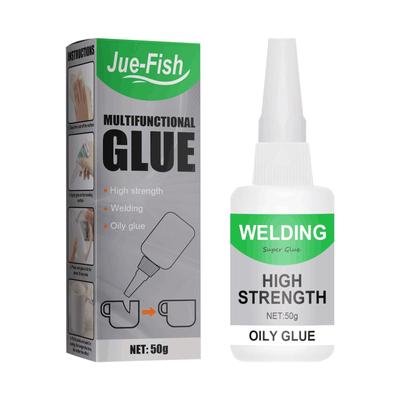 Schweißen hochfester öliger Kleber Universal-Superkleber, Upgrade-Version Universal-Super-Sofortkleber 50 ml