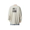 Timberland Letter Print Pattern Crew Neck Pullover Long Sleeve T-Shirt Men Tops Gray A5VJS-CY2