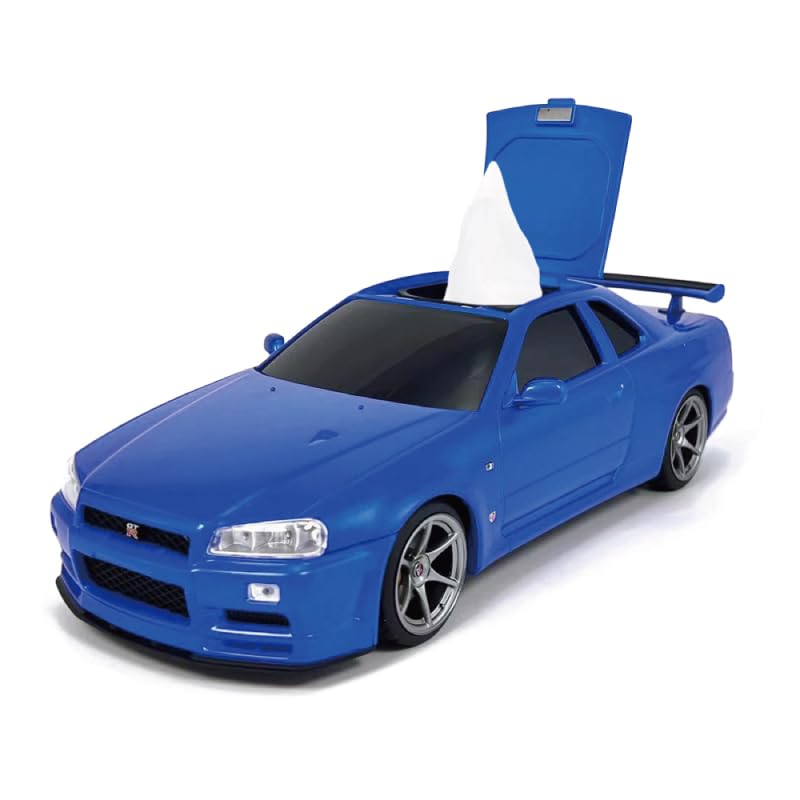 

Чехол для влажных салфеток Nissan Skyline GT-R (БНР34) (синий) синий