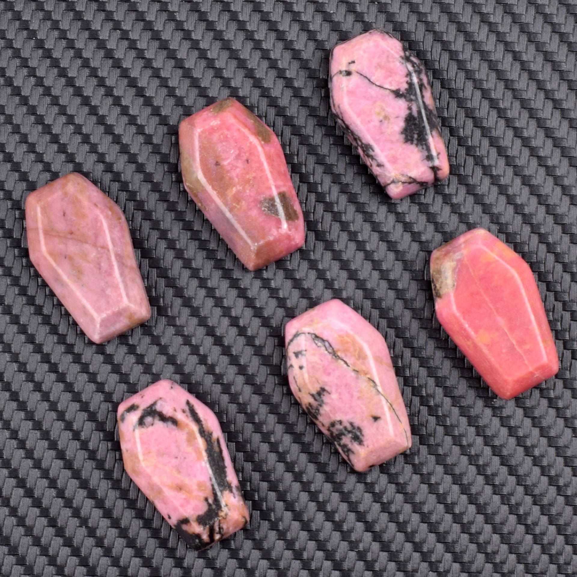 Натуральный драгоценный камень Сырой кристалл Доска-гробик - DIY Украшение для ювелирных изделий