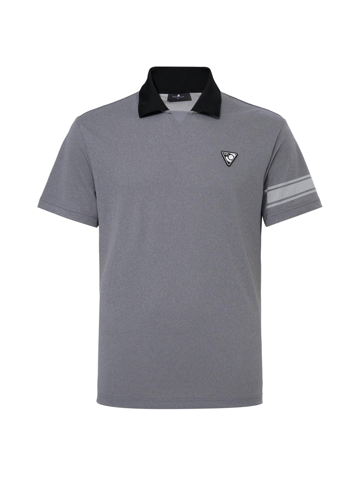 Wide Angle Co Sleeve Point Jersey Collar T-Shirt M_M.Grey M.Grey/04(95)