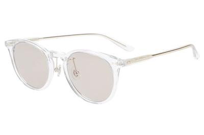 Boston Type Sunglasses VINTAGE SUNGLASSES Stylish UV Protection Clear [Zoff] Men's Women's [ZN221G01_00A1 ZN221G01-00A1 Transparent] [5022-145]