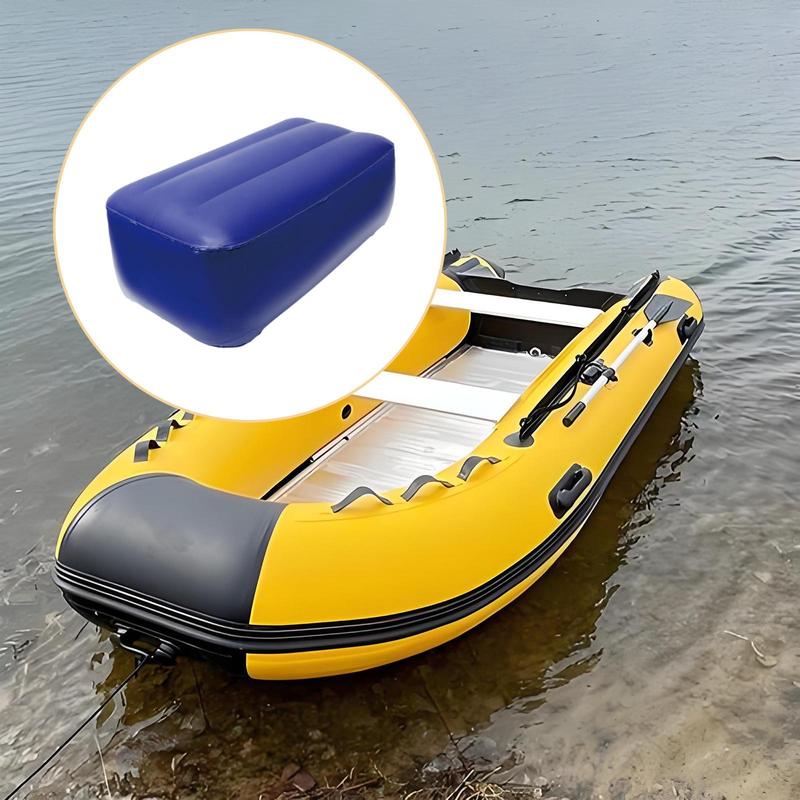 Coussin de siège de kayak de remplacement Gonflable PVC Épaissi Coussin de bateau Antidérapant Support pour le camping et l'extérieur