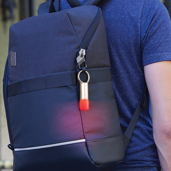 Lexon Nomaday Flash Nyckelring Guld/Gold Ll137D