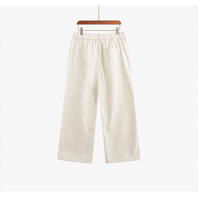 Plus Size Women's High-Waisted Wide-Leg Casual Pants (Style NK1377)