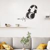 Gamer Jongen met Headset Muurstickers, Coole Gaming Kamer, Jongenskamer en Arcade Decoratie, Zelfklevende Wandkunst