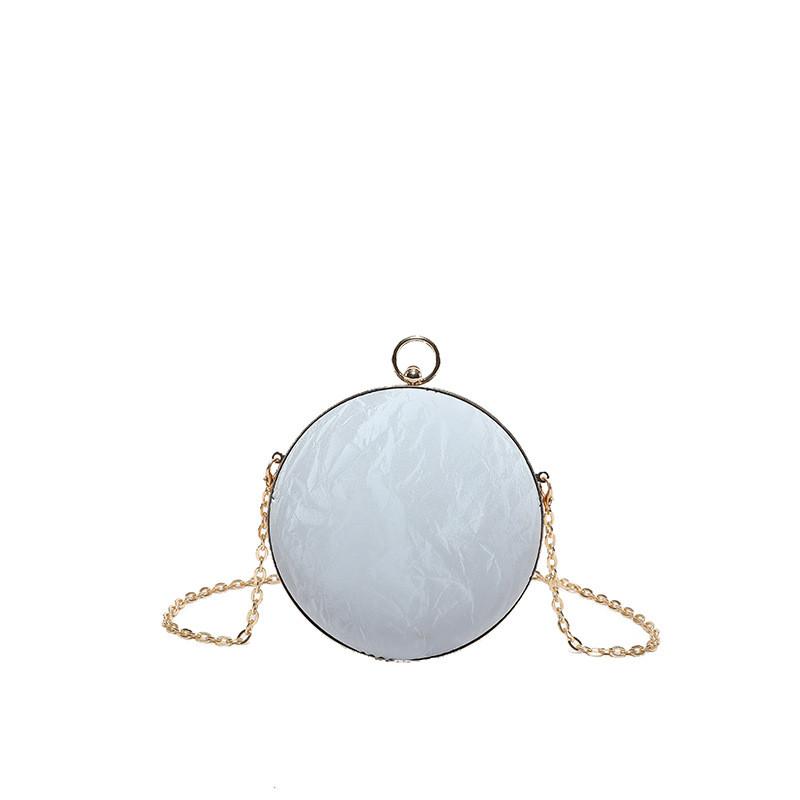 Fashionable Unique Stylish Evening Clutch Bag Chic Handbag With Chain Shoulder Strap