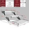 Aluminum Alloy Manual Retractable RV Entry Step