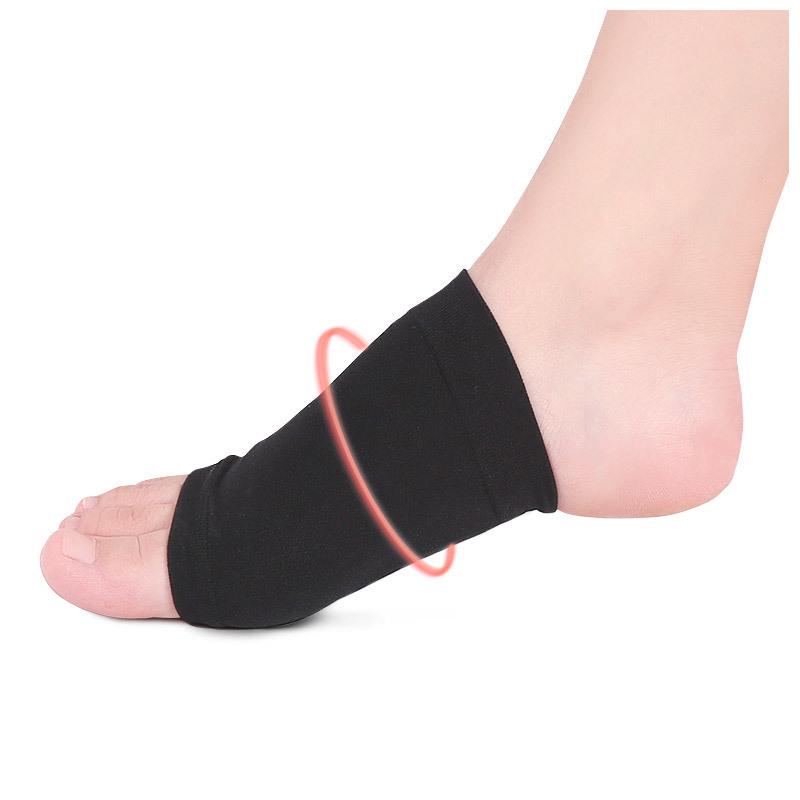 Anti-Slip SEBS Elastic Bandage Stockings with Arch Support for Flat Feet - Breathable, Anti-Chafing Sports Insoles for Men and Women
