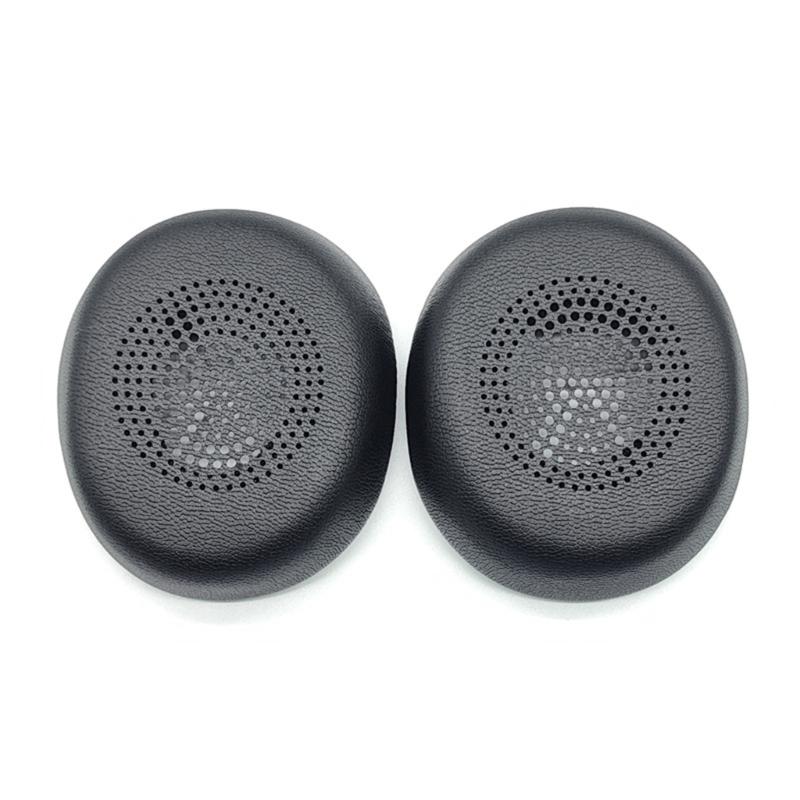 1Pair Ear Pad Replacement Leather Earpads Ear Cushions Sponges Cover Earmuffs for Evolve2 30 MS Headphones