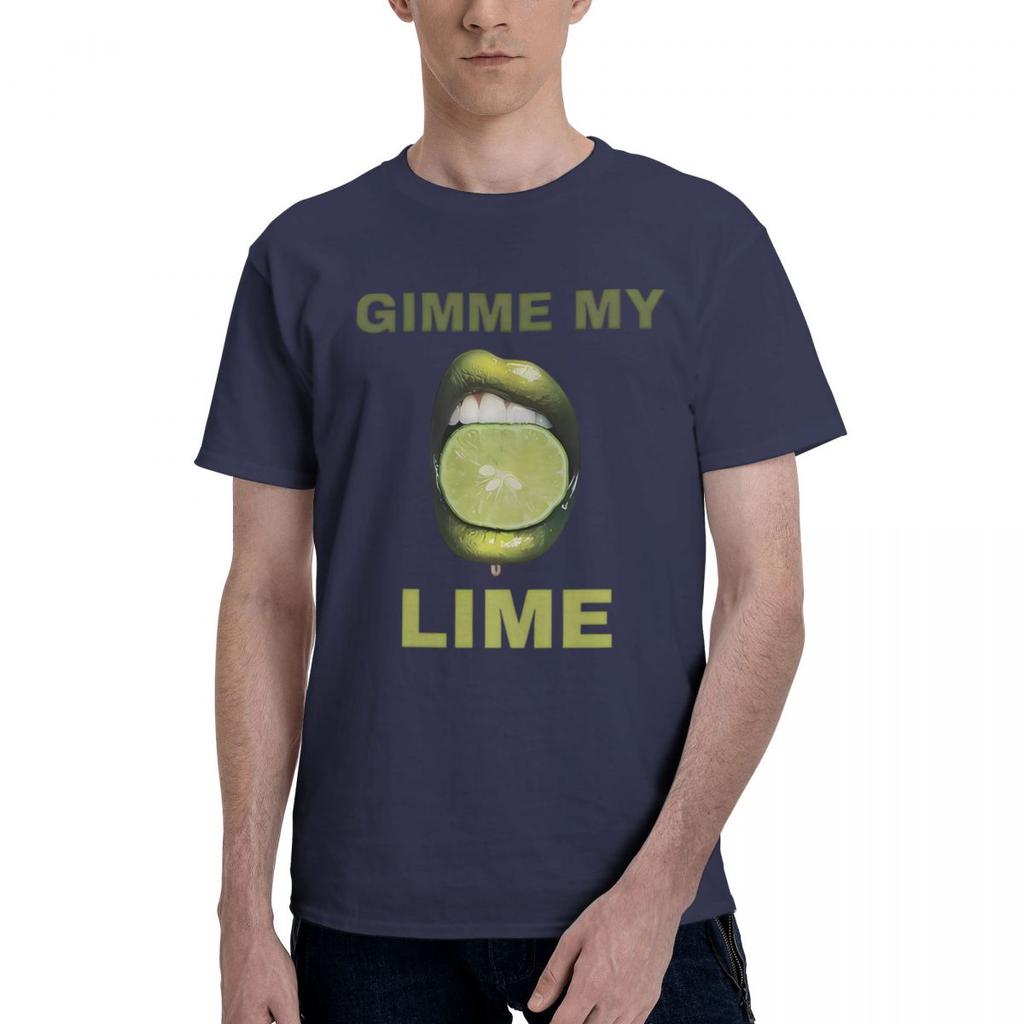 Gimme My Lime 100 Cotton Casual Breathable Confortable Men Top Mens Designer Clothes Funny Gifts