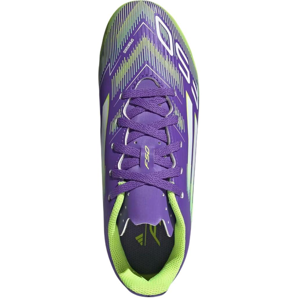 Adidas F50 Club Comfortable Versatile Durable Support Low-Top Kids Soccer Shoes Kids sneaker Purple JI0030
