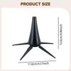 Clarinet Stand Folding Lightweight Space Saving 5 Leg Stable Sturdy Base Black Quick Setup