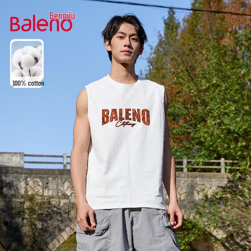 Baleno Men's Graphic Print Cotton Tank Top