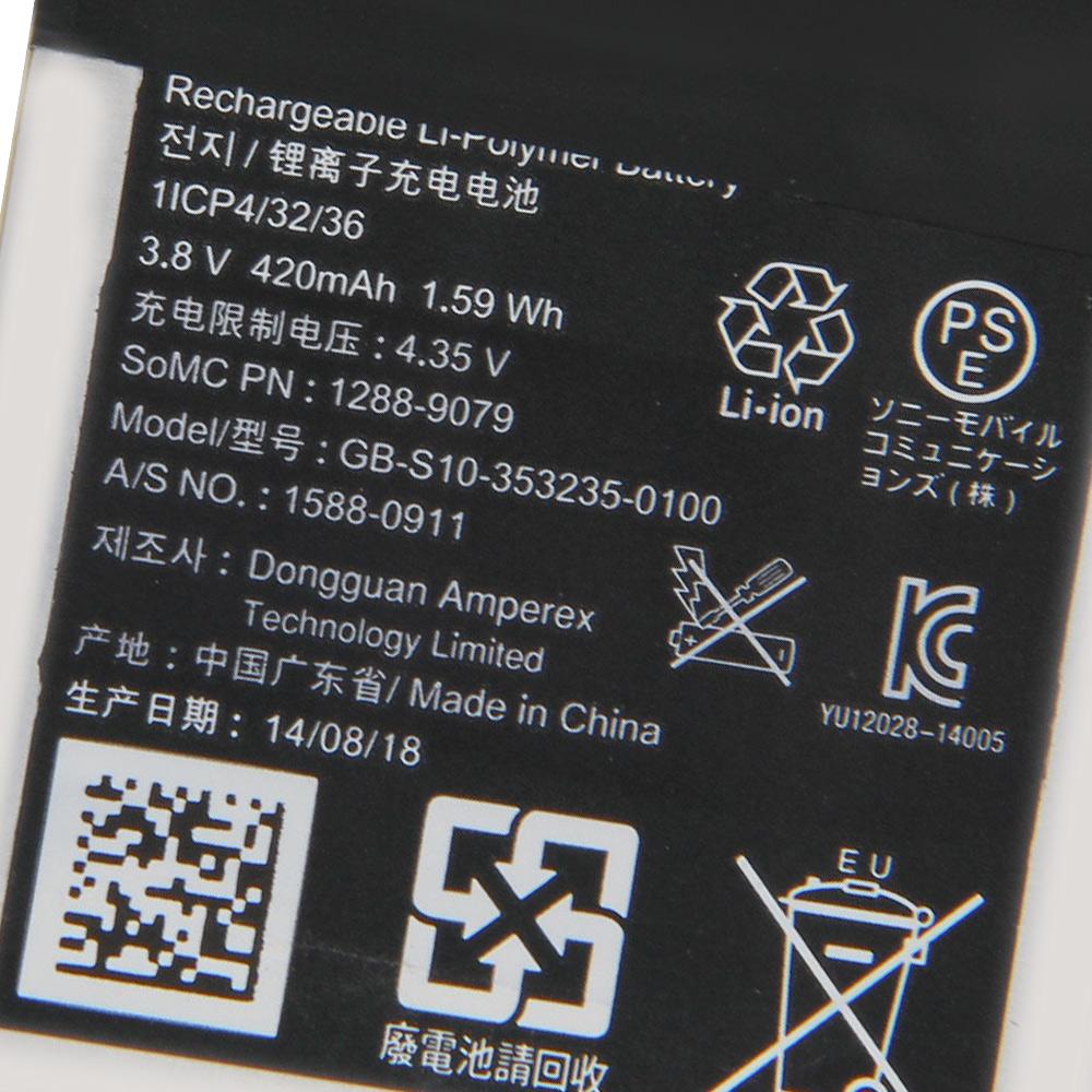 New Replacement Battery SWR50 For SONY Smart Watch 3 SW3 SWR50 3SAS 420mAh