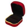 LED Ring Box Velvet Lining Exquisite Luxury Ring Box Jewelry Case with LED Light for Anniversary Wedding