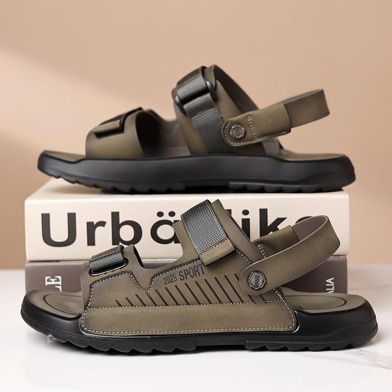 Fashion New Handmade Leather Casual Men Sandals Design Sneakers Man Breathable Leather Shoes Men High Quality