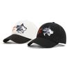 Jin Taiheng Dog Embroidery Baseball Cap Spring and Summer Outdoor Casual Versatile Cap Soft Top Shows Small Face