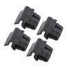 4pcs Set 1106961 00 C Front Bumper Buckle for Tesla Model 3 2017 To 2023 Vehicle Maintenance