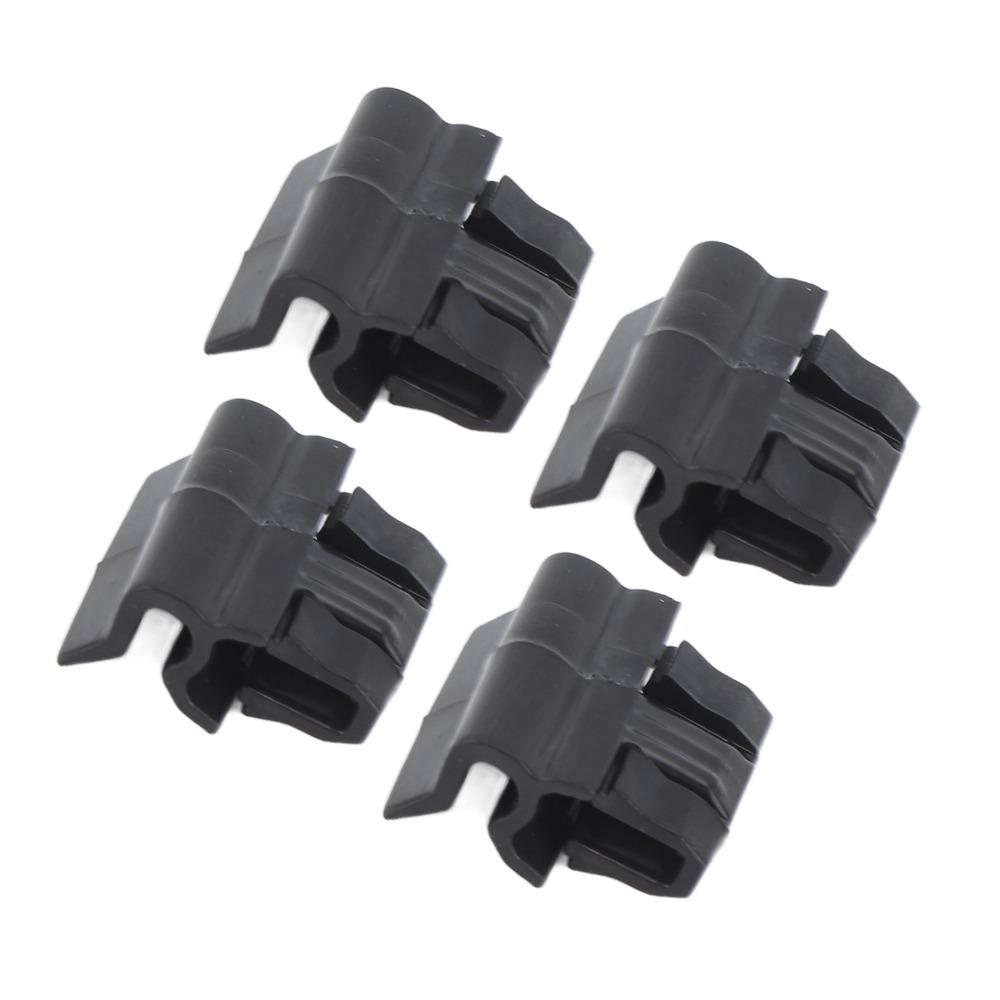 4pcs Set 1106961 00 C Front Bumper Buckle for Tesla Model 3 2017 To 2023 Vehicle Maintenance