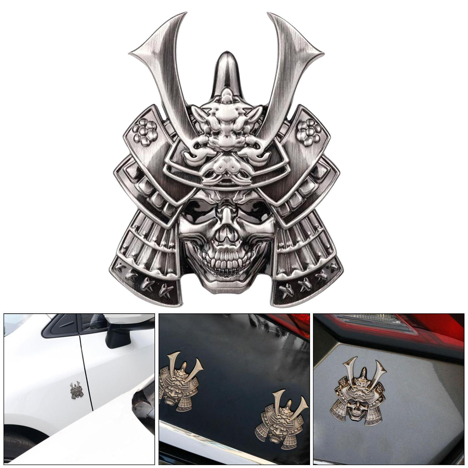 

3D-внедорожник и наклейка на багажник автомобиля A-Silver Skull