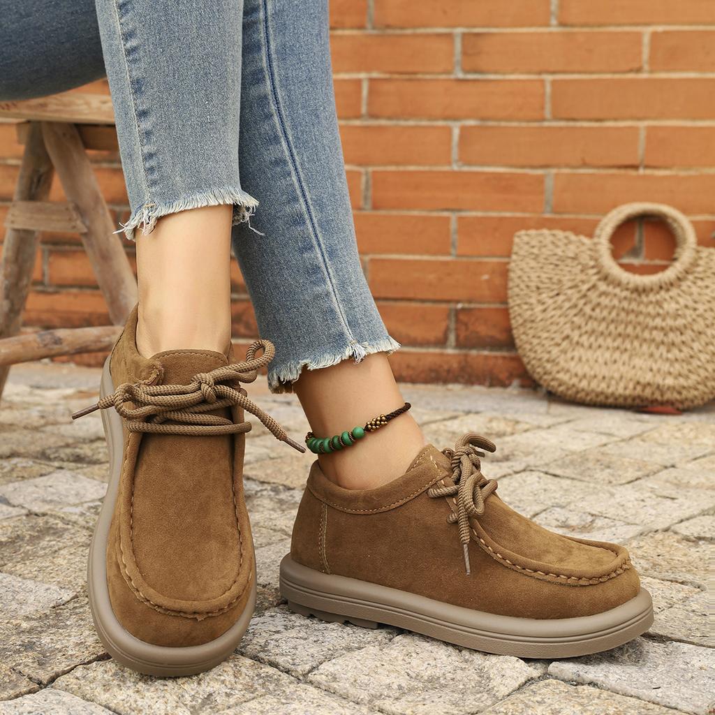 Women Sneakers Spring Plus Size Lightweight Shoes Casual Vintage Thick Bottomed Shoes Women Leisure Comfortable Sneakers Women