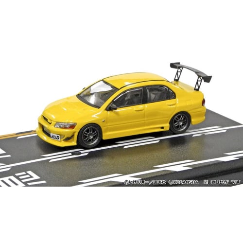 InterAllied Modeler's 1/64 Initial D Set Vol. 6: Satoshi Omiya Roadster (NB8C) & Kobayakawa Lancer Evolution VII (Finished Model) MD64206