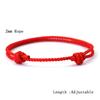 New Handmade Christmas String Bracelet Unisex Adjustable Thin Rope Braslet Friendship Jewelry Casual Versatile Accessories Joias