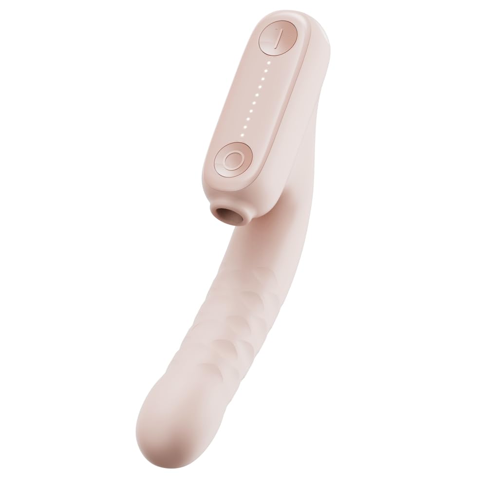 QINGNAN Vibrator Rotor for Women Vibrator Suction G Spot Rotating Stretching Suction Vibration Stimulation Silicone Material Vibrator Piston Machine