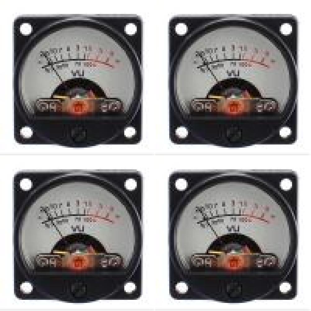 1-5PCS 6V-12V Panel VU Meter Bulb Warm Back Light Recording 500UA VU Meter Audio Level Amp Meter Electronic Parts