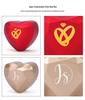 Heart-Shaped Light-Up Jewelry Box: High-End Engagement Ring & Luminous Necklace Display Case