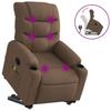 VidaXL Fauteuil de Massage Inclinable, Chaise de Relaxation avec Dossier et Repose-pied Réglables, Siège de Salon Salle de 3206658