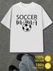 T-Shirt Y2K Soccer Mama Shirts White