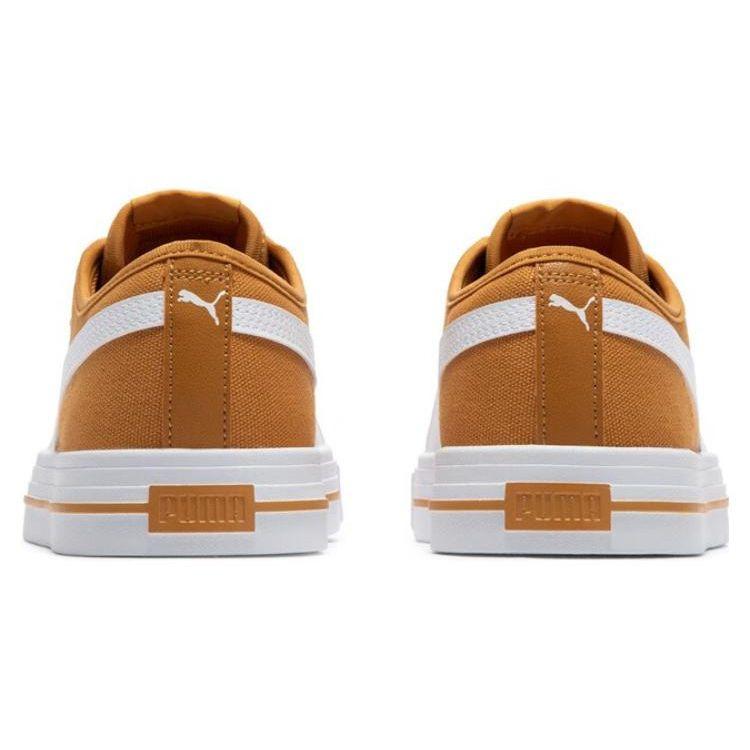 Puma Ever Fs Cv Comfortable Fashion Shock Absorbing Durable Low Top Sneakers Unisex Sneakers Yellow White 386393-05