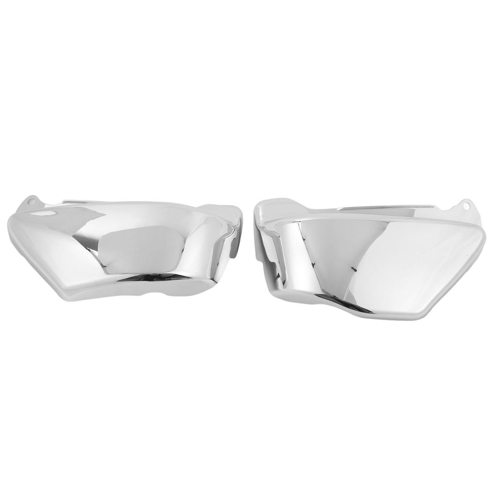 2pcs Motorcycle Side Battery Fairing Cover Left Right ABS Wearproof Replacement for Magna VF750 VF750C 1994‑2004Chrome