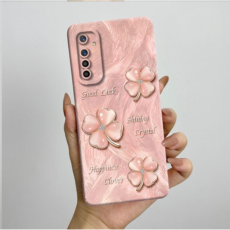 For Realme X2 XT Case RMX1921 RMX1991 RMX1993 Pretty Flowers Silicone Soft TPU Shockproof Phone Cover For OPPO K5 Coque Fundas