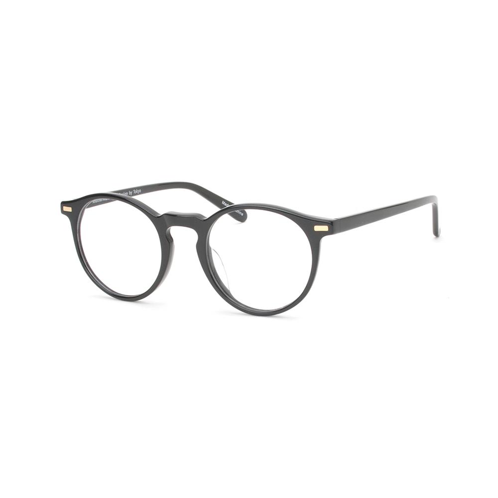 Eonadeoluteu Round Eyeglass Frames Sterling Handmade Unisex Asian Fit Couple