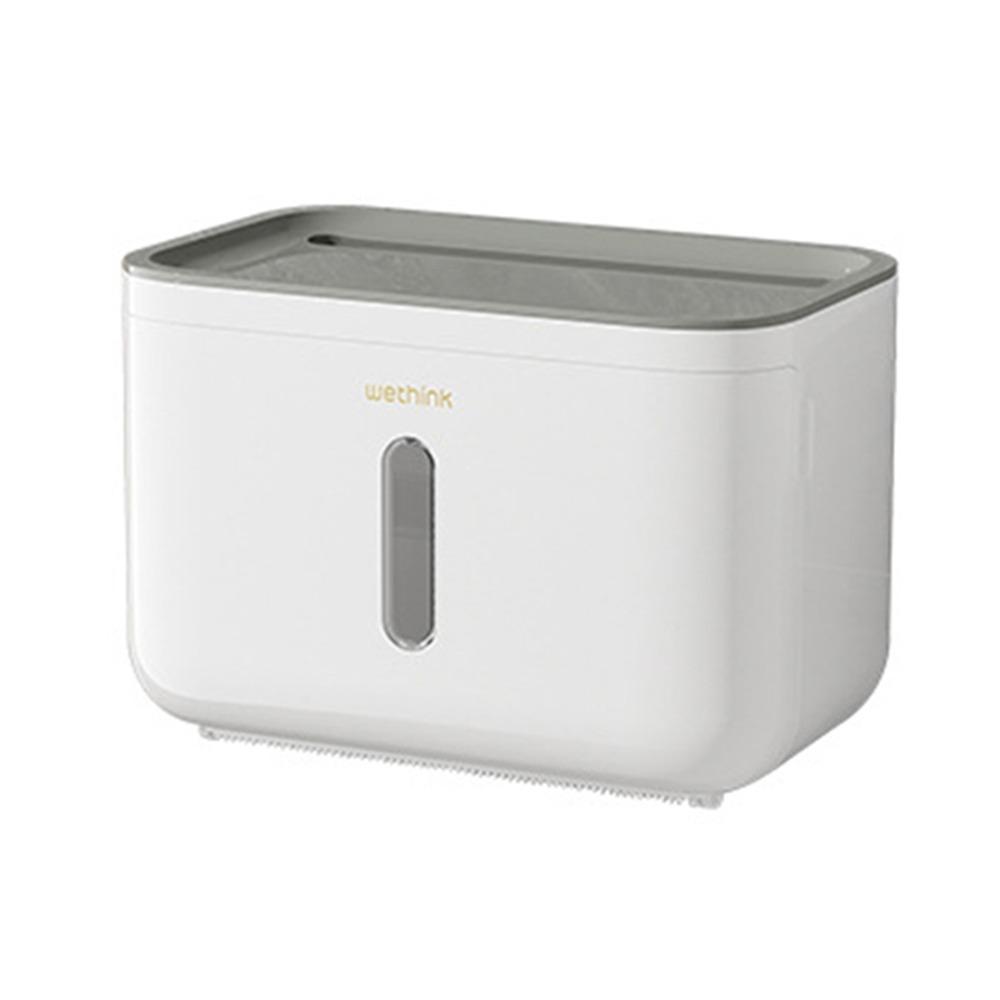 Starke Tragfähigkeit Wandmontierter Taschentuchspender Große flache Oberseite Badezimmer Papierhalter Wohnmobil-Nutzung