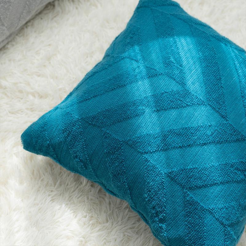 Nordic Versatile Solid Color Pillowcase Bed and Breakfast Hotel Cushion Cover Living Room Sofa Bed Nap Large Pillow Waist Pillow