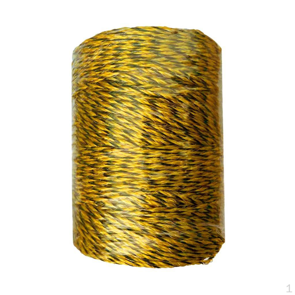 Electronic Fence Wire 400 Meters Easy Installation Convenient Power Polyrope for Horse Backyard