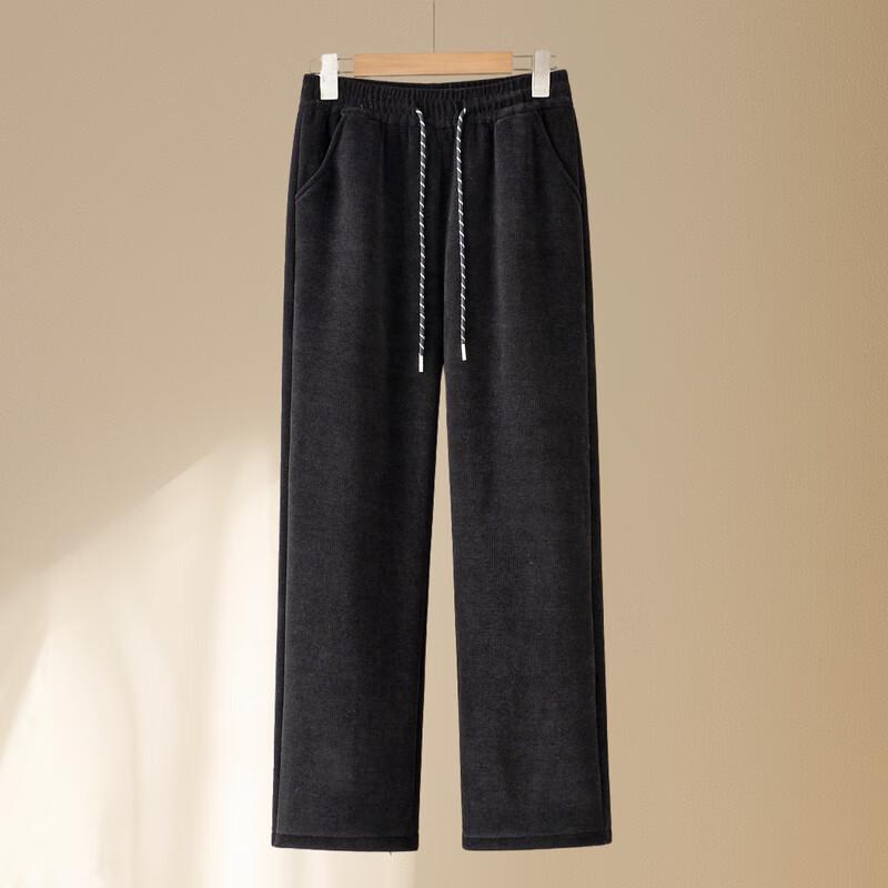 Women's 2025 Winter Fleece Lined Straight Leg Casual Pants