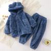 Baby Cute Wool Knit Toddler Pajama Loungewear Set