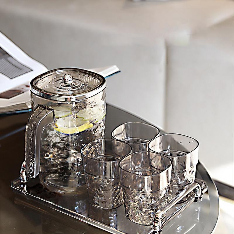 

Кувшин для холодного чая Утолщенный кувшин с крышкой Большой кувшин для холодного чая Жаростойкий графин для горячей/холодной воды Кувшин для воды spain